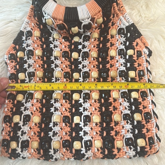 America and Beyond beaded woven bag - Picture 5 of 6